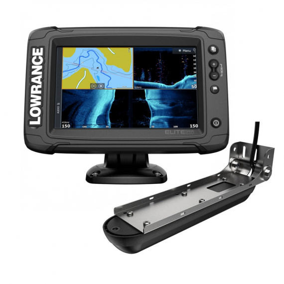 Lowrance ELITE-7 TI2 / ROW AI 3-IN-1 i gruppen Båtelektronikk / Ekkolodd Og Kartplottere hos Sportfiskeprylar.se (000-14640-001)