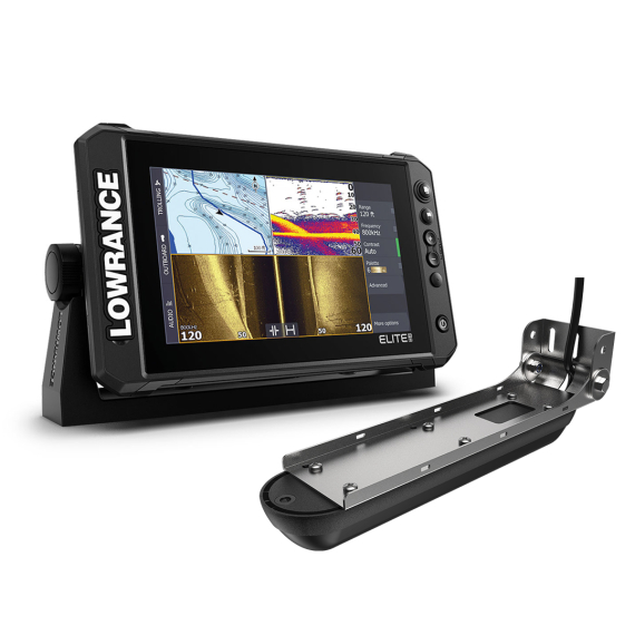 Lowrance Elite 9 FS Black Edition Inc. Active Imaging 3-in-1 i gruppen Båtelektronikk / Ekkolodd Og Kartplottere / Kartplotter Med Ekkolodd hos Sportfiskeprylar.se (000-16366-001-SET)