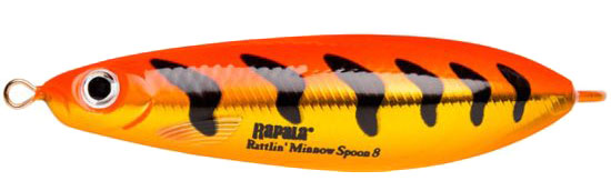 Rapala Minnow Spoon vass 8cm GFRT i gruppen Sluker / Sjøørret Sluker Og Kastewobbler hos Sportfiskeprylar.se (000013700008GFRT)