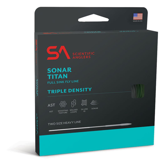 SA Sonar Titan Triple Density S3/S5/S7 WF Fly Line i gruppen Snører / Skyteliner / Enhåndssnøre hos Sportfiskeprylar.se (126298r)