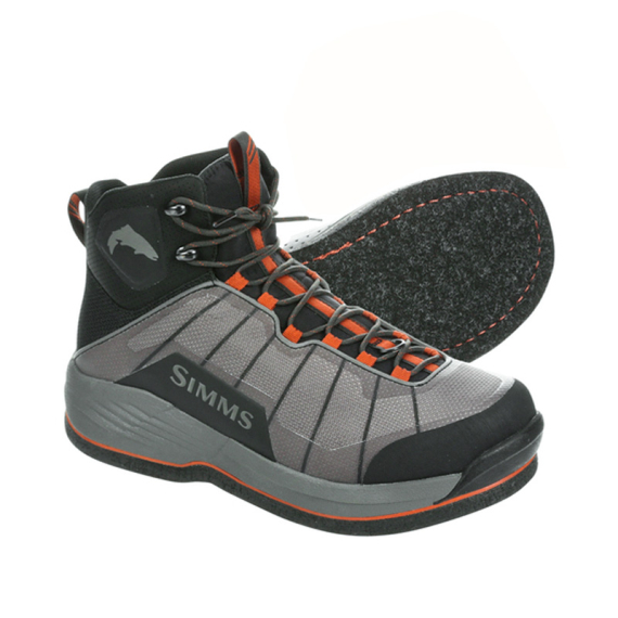 Simms Flyweight Boot Felt Steel Grey (Filt) i gruppen Klær Og Fottøy / Vadebukser Og Vadeutstyr / Vadesko hos Sportfiskeprylar.se (12632-016-09r)