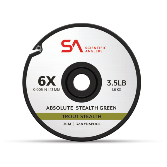 SA Absolute Trout Stealth Tippet Tippet Material i gruppen Kroker Og Terminal Takkel / Ledere Og Fortommsmaterialer / Fortommsmaterialer / Fortommsmateriale Fluefiske hos Sportfiskeprylar.se (135757r)