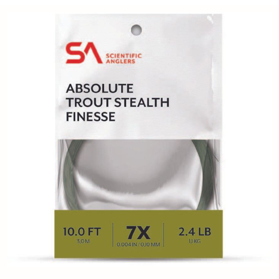 SA Absolute Trout Finesse Leader 12\' i gruppen Kroker Og Terminal Takkel / Ledere Og Fortommsmaterialer / Ferdiglagde Fortommer / Tappert Fortomm hos Sportfiskeprylar.se (138130r)