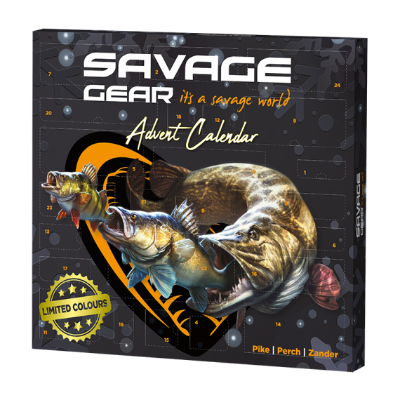 Savage Gear Advent Calendar Predator 2024 i gruppen Annen / Gaver & Gaveguider / Adventskalender hos Sportfiskeprylar.se (1633895)