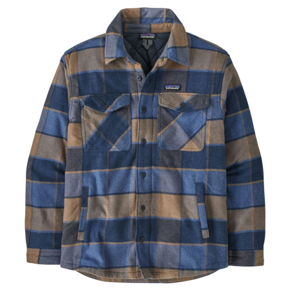 Patagonia M\'s LW Insulated Fjord Flannel Shirt William: Smolder Blue i gruppen Klær Og Fottøy / Klær / Skjorter hos Sportfiskeprylar.se (20386-WMBL-Sr)