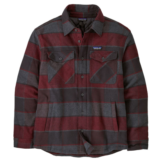 Patagonia M\'s LW Insulated Fjord Flannel Shirt William: Ink Black i gruppen Klær Og Fottøy / Klær / Skjorter hos Sportfiskeprylar.se (20386-WMIB-Sr)