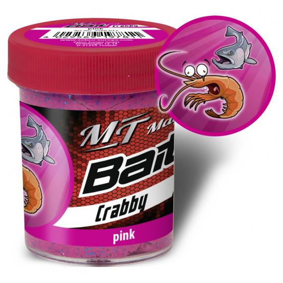 Magic Trout Trout Bait Taste Crabby 50g - Pink i gruppen Sluker / Boilies Og Grunnfõr / Lukttilsettning Og Ørret Deig hos Sportfiskeprylar.se (22-3988012)