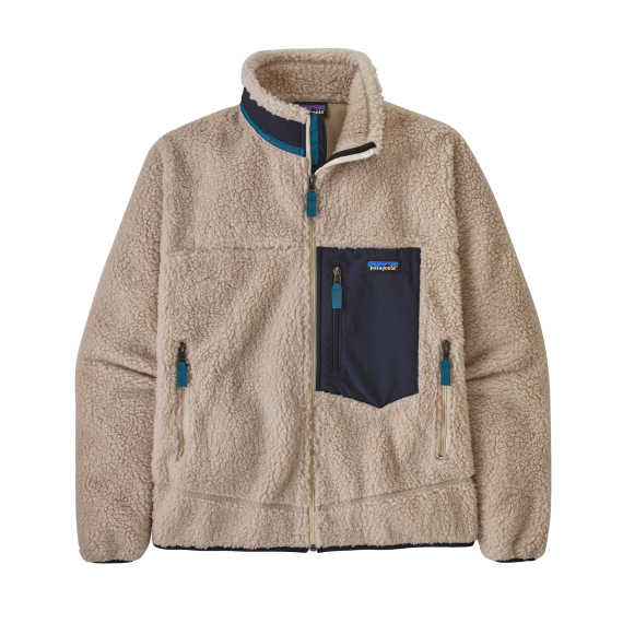 Patagonia Classic Retro-X Jacket Natural i gruppen Klær Og Fottøy / Klær / Jakker / Fleecejakke hos Sportfiskeprylar.se (23056-NAT-Sr)