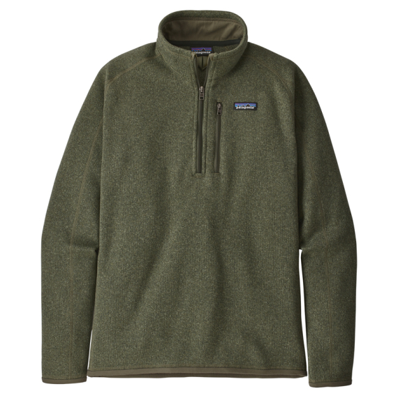 Patagonia M\'s Better Sweater 1/4 Zip Industrial Green i gruppen Klær Og Fottøy / Klær / Gensere / Fleecegenser hos Sportfiskeprylar.se (25523-INDG-Sr)