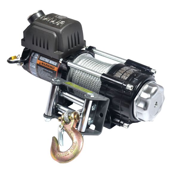 Warrior Winch Ninja 2500 Winch 12V i gruppen Båtelektronikk / Båt Tilbehør / Tilhengertilbehør hos Sportfiskeprylar.se (25SPA13r)