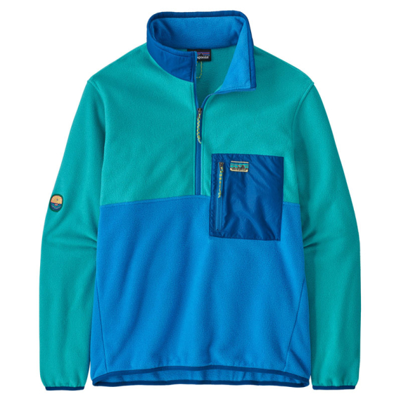 Patagonia M\'s Microdini 1/2 Zip P/O Vessel Blue - S i gruppen Klær Og Fottøy / Klær / Gensere / Langarmet Tskjorte hos Sportfiskeprylar.se (26200-VSLB-S)