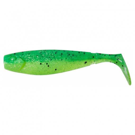 Gunki G\'Bump Classic 140 - Lime Chart Pepper i gruppen Sluker / Softbaits / Abbor Softbaits Og Gjørs Softbaits hos Sportfiskeprylar.se (29-71585)