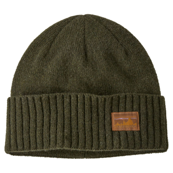 Patagonia Brodeo Beanie \'73 Skyline: Pine Needle Green i gruppen Klær Og Fottøy / Caps Og Annet Hodeplagg / Luer Og Annet Hodeplagg hos Sportfiskeprylar.se (29206-SKPG-ALL)