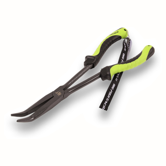 BFT Long Nose Pliers 28cm, Bent - Teflon Coated i gruppen Utstyr Og Tilbehør / Tenger Og Sakser / Hook Outs Tang hos Sportfiskeprylar.se (31-TX43B)