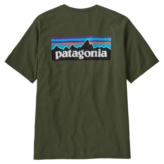 Patagonia M\'s P-6 Logo Responsibili-Tee Torrey Pine Green i gruppen Klær Og Fottøy / Klær / T-Skjorte hos Sportfiskeprylar.se (38504-TPGN-Sr)