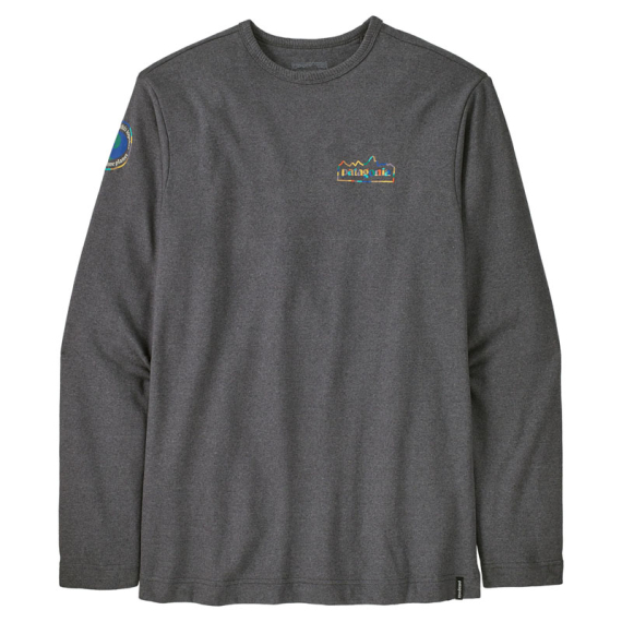 Patagonia M\'s LW Unity Fitz Wildrise Crew Ink Black i gruppen Klær Og Fottøy / Klær / Gensere / Gensere hos Sportfiskeprylar.se (39687-INBK-Sr)