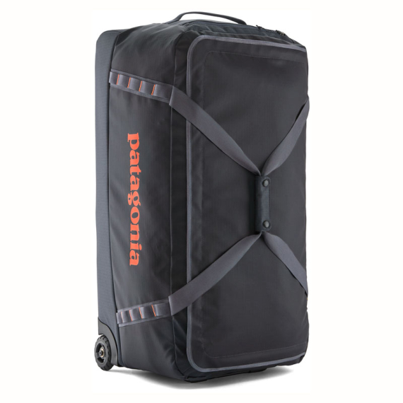 Patagonia Black Hole Wheeled Duffel 100L Smolder Blue i gruppen Oppbevaring / Duffelbagger hos Sportfiskeprylar.se (49388-SMDB-ALL)