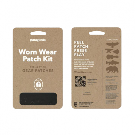 Patagonia Worn Wear Patch Kit Black i gruppen Klær Og Fottøy / Klespleie hos Sportfiskeprylar.se (49575-BLK-ALL)