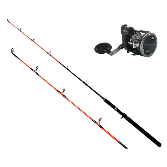 Okuma Classic Linecounter XPD- 30DLXA/Maxximus Predator Ice Medium Combo Vänster i gruppen Fiskemetoder / Isfiske / Isfiske Kombinasjoner / Isfiske Sett hos Sportfiskeprylar.se (49694ICEMAXI-SET)