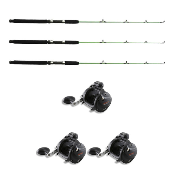 Okuma Magda Pro MA-20DLXT Vänstervevad/Wiggler Ismetespö Medium 118,5 cm 3-Pack i gruppen Fiskemetoder / Isfiske / Isfiske Kombinasjoner / Isfiske Sett hos Sportfiskeprylar.se (49697ICE3PCS-SET)