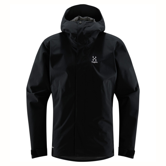 Haglöfs Koyal Proof Jacket Men True Black i gruppen Klær Og Fottøy / Klær / Jakker / Regnjakke hos Sportfiskeprylar.se (6079572C5020r)