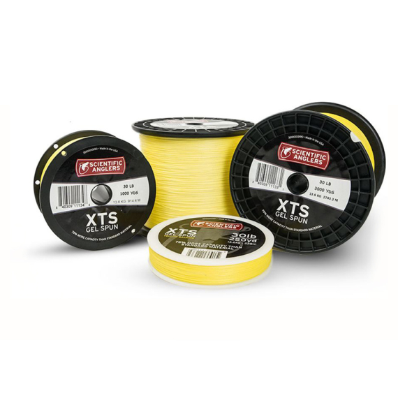 SA XTS Gel Spun Backing Yellow 30lb i gruppen Snører / Skyteliner / Backing hos Sportfiskeprylar.se (673137r)