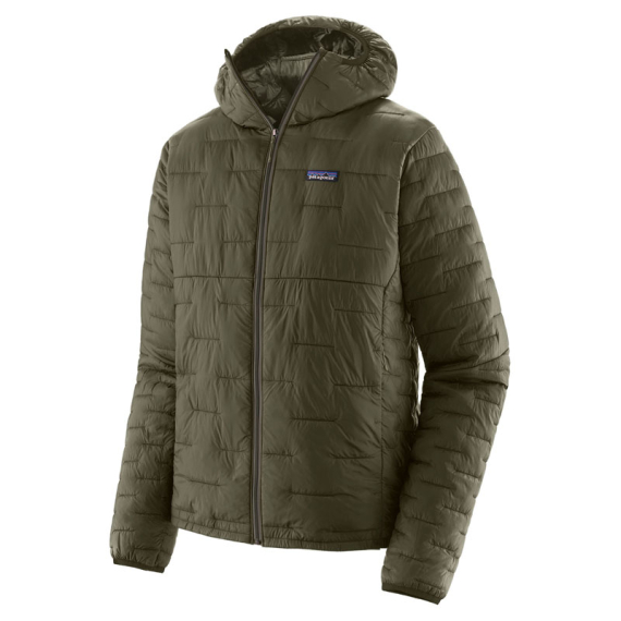 Patagonia M\'s Micro Puff Hoody Pine Needle Green i gruppen Klær Og Fottøy / Klær / Jakker / Innerjakke hos Sportfiskeprylar.se (84031-PNGR-Sr)