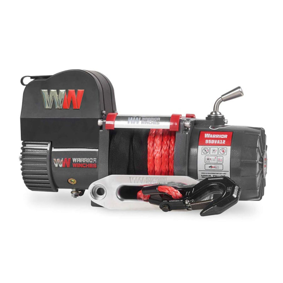 Warrior Winch Samurai 9500 Winch Short Drum 12V Synthetic Rope i gruppen Båtelektronikk / Båt Tilbehør / Tilhengertilbehør hos Sportfiskeprylar.se (95DVA12)