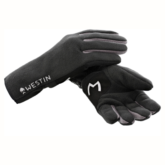 Westin Full Fleece Gloves Carbon Black i gruppen Klær Og Fottøy / Klær / Hansker hos Sportfiskeprylar.se (A223-657-Mr)