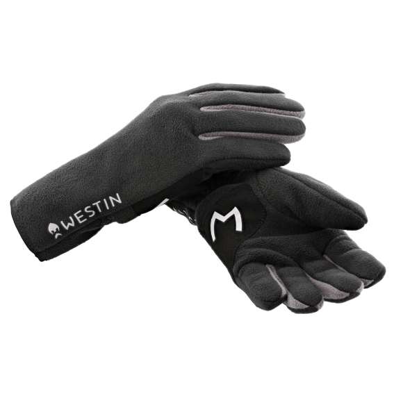 Westin Full Fleece Gloves Carbon Black i gruppen Klær Og Fottøy / Klær / Hansker hos Sportfiskeprylar.se (A223-657-Mr)