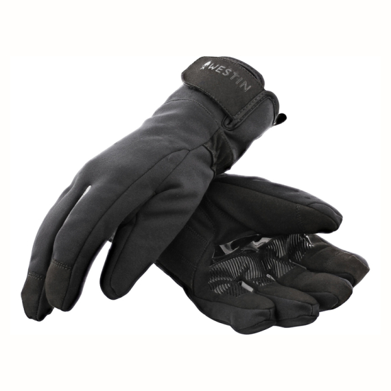 Westin Windster Gloves Carbon Black i gruppen Klær Og Fottøy / Klær / Hansker hos Sportfiskeprylar.se (A225-657-Mr)