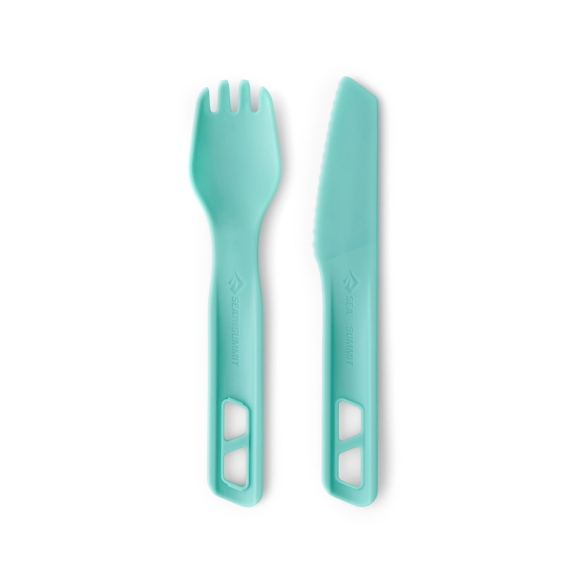 Sea To Summit Passage Cutlery Set 2pcs Blue i gruppen Outdoor / Feltkjøkken Og Redskaper / Bestikk Og Tilbehør hos Sportfiskeprylar.se (ACK035021-120203)