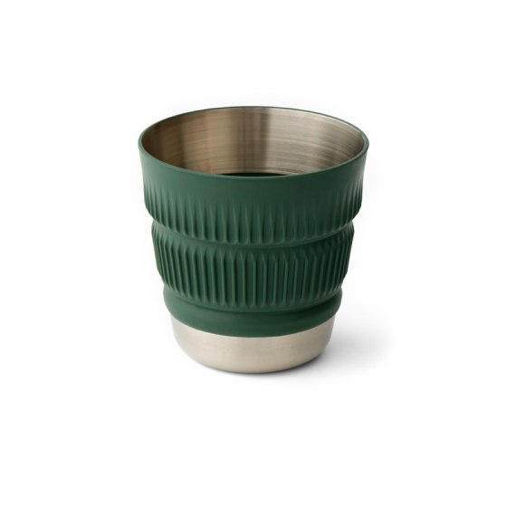 Sea To Summit Detour Stainless Steel Collapsible Mug Green i gruppen Outdoor / Feltkjøkken Og Redskaper / Kopper Og Mugger hos Sportfiskeprylar.se (ACK039031-052004)