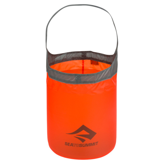 Sea To Summit Folding Bucket Ultrasilicone 10L Orange i gruppen Outdoor / Feltkjøkken Og Redskaper / Vannflasker hos Sportfiskeprylar.se (AUSFB10)