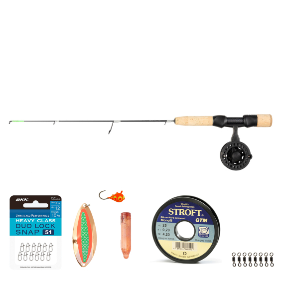 Daiwa Ice Q Rainbow Trout Set i gruppen Fiskemetoder / Isfiske / Isfiske Kombinasjoner / Isfiske Utstyr hos Sportfiskeprylar.se (DAIWAICEQTROUTSET)