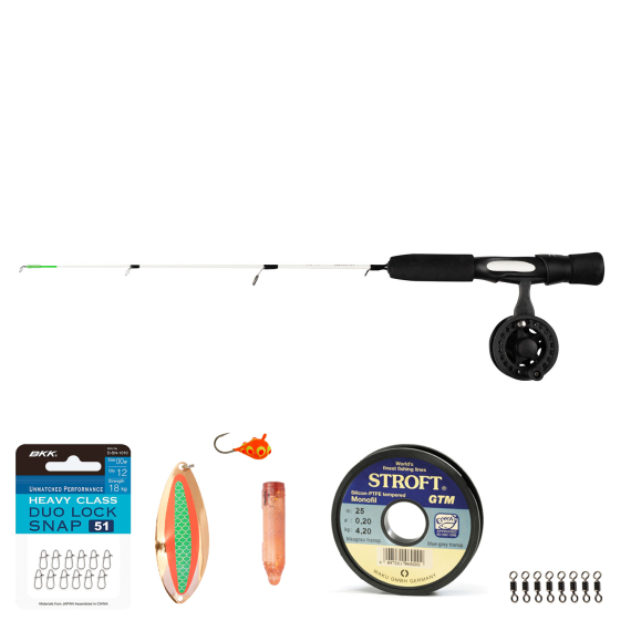 Daiwa Ice Rainbow Trout Set i gruppen Fiskemetoder / Isfiske / Isfiske Kombinasjoner / Isfiske Utstyr hos Sportfiskeprylar.se (DAIWAICETROUTSET)