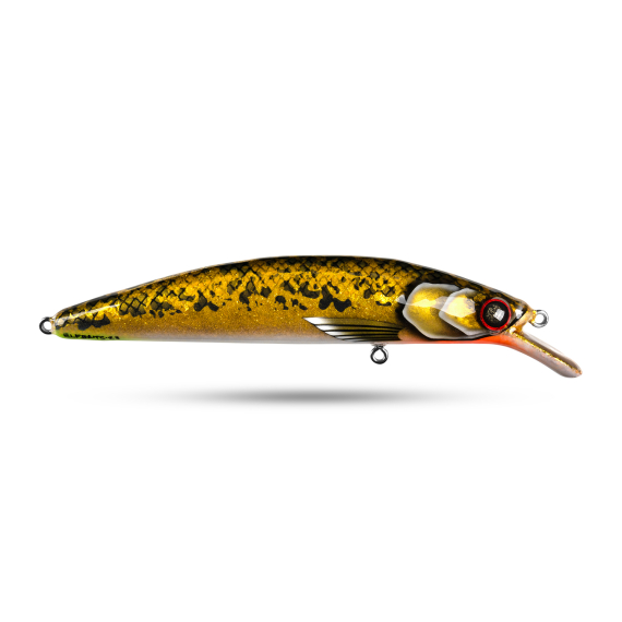 Elfbaits Big Troll 25cm, 160g - Golden Burbot i gruppen Sluker / Håndlagde Baits / Håndlagde Crankbaits hos Sportfiskeprylar.se (EFLBAITBT2)