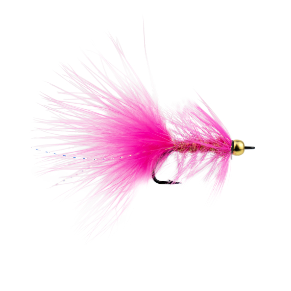 Wolly Bugger BH Pink # 6 i gruppen Sluker / Fluer / Streamere hos Sportfiskeprylar.se (F30-1058-6)