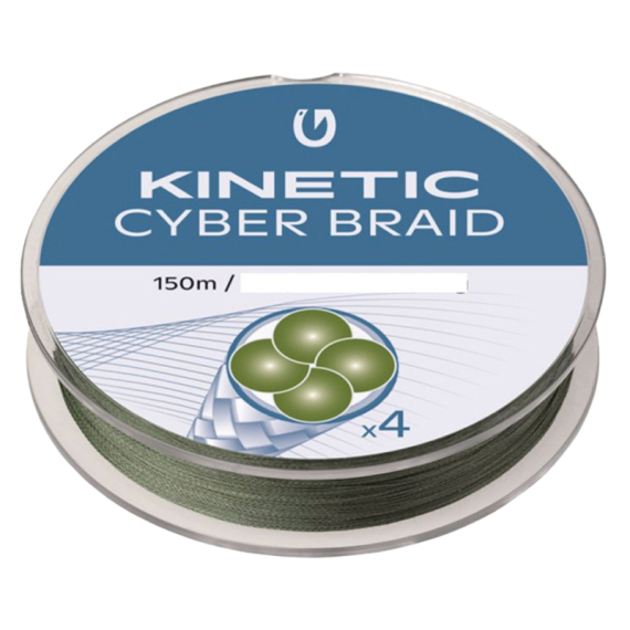 Kinetic 4 Braid 150m Dusty Green i gruppen Snører / Multifilament hos Sportfiskeprylar.se (F503-024-098r)