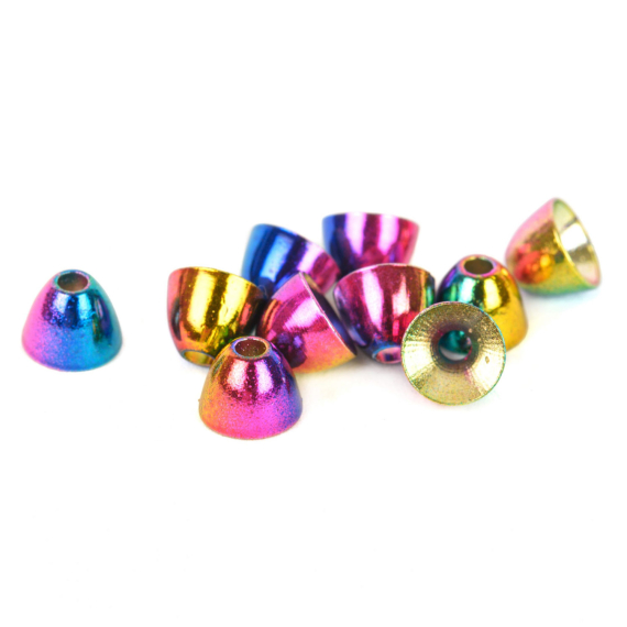 Coneheads M (5,5mm) - Rainbow i gruppen Kroker Og Terminal Takkel / Flue Binding / Fluebindingsmateriale / Coneheads/Tubevekter hos Sportfiskeprylar.se (FD-C1626)