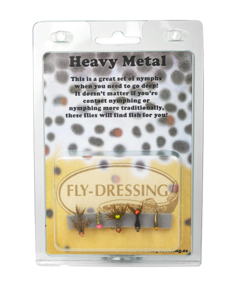 Fly Assortment Heavy Metal i gruppen Sluker / Fluer / Flue Sett hos Sportfiskeprylar.se (FD037)