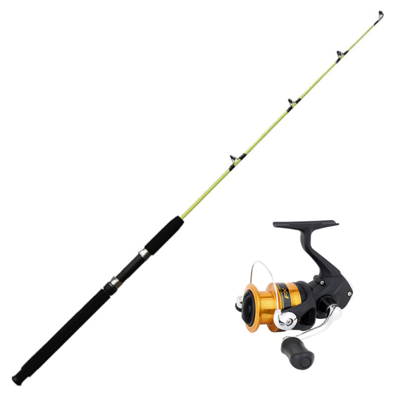 Shimano FX FC 4000/Wiggler Ismetespö Soft 118,5 cm Combo i gruppen Fiskemetoder / Isfiske / Isfiske Kombinasjoner / Isfiske Sett hos Sportfiskeprylar.se (FX4000FCICE-SET)