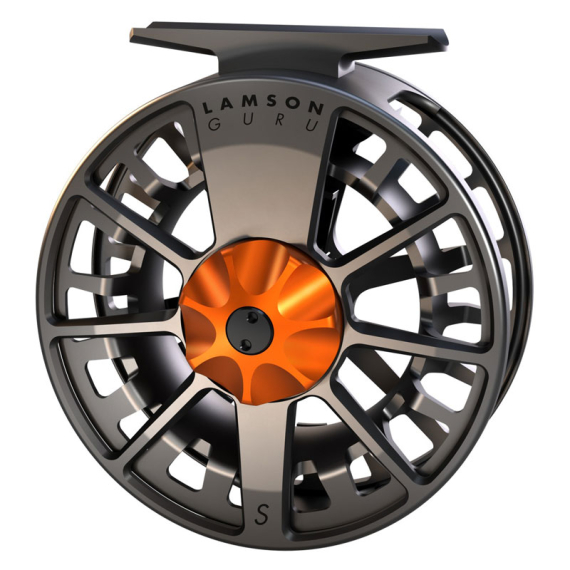 Lamson Guru S-Series Fly Reel Blaze i gruppen Sneller / Fluesneller Og Ekstra Spoler / Fluesneller hos Sportfiskeprylar.se (GS-3PLUSREEL-BLAZEr)