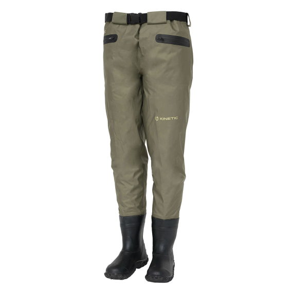 Kinetic Classic Gaiter Bootfoot Pant P Olive - L 44/45 i gruppen Klær Og Fottøy / Vadebukser Og Vadeutstyr / Vadebukser hos Sportfiskeprylar.se (H154-033-LB)