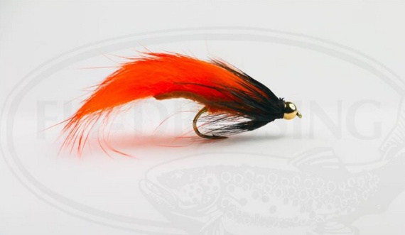 Zonker Orange Streamer size 8 i gruppen Sluker / Fluer / Streamere hos Sportfiskeprylar.se (HF0211-8)