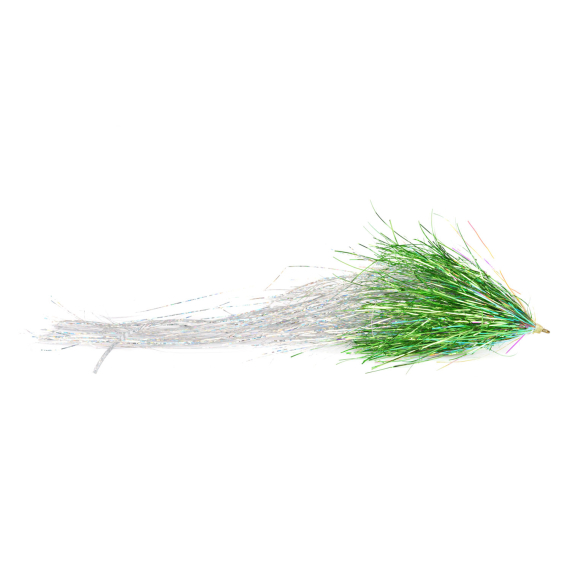 Flashabou Deceiver Green Silver i gruppen Sluker / Fluer / Gjeddefluer hos Sportfiskeprylar.se (HF1190-2)