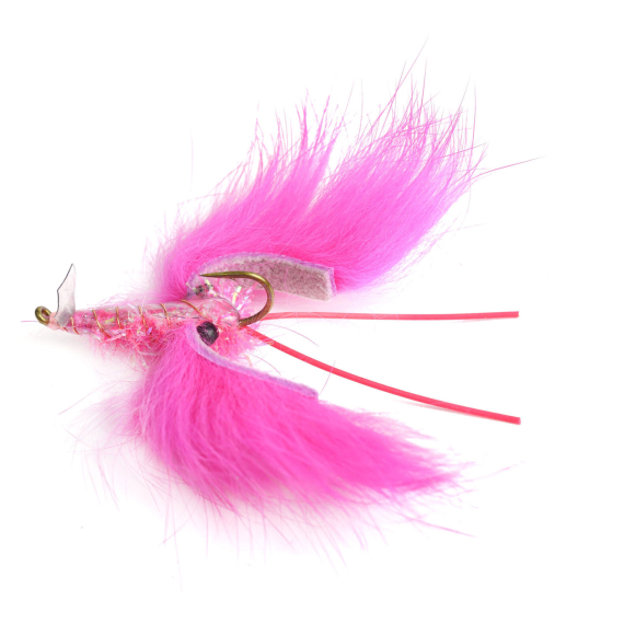 Crayfish Zonker Fluo Pink size #6 i gruppen Sluker / Fluer / Streamere hos Sportfiskeprylar.se (HF9042)