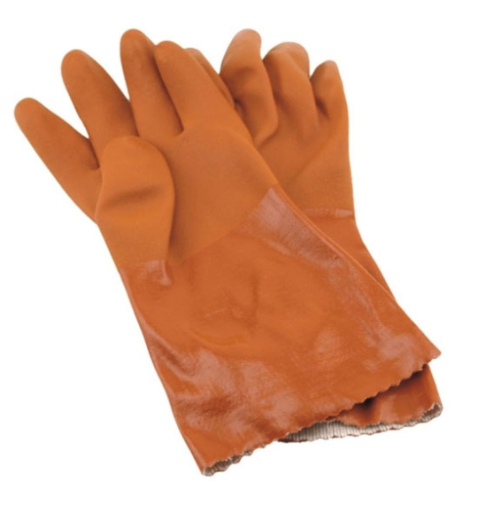 Sea Grip Vinyl Waterproof Gloves, Orange i gruppen Klær Og Fottøy / Klær / Hansker hos Sportfiskeprylar.se (HG-620-L)