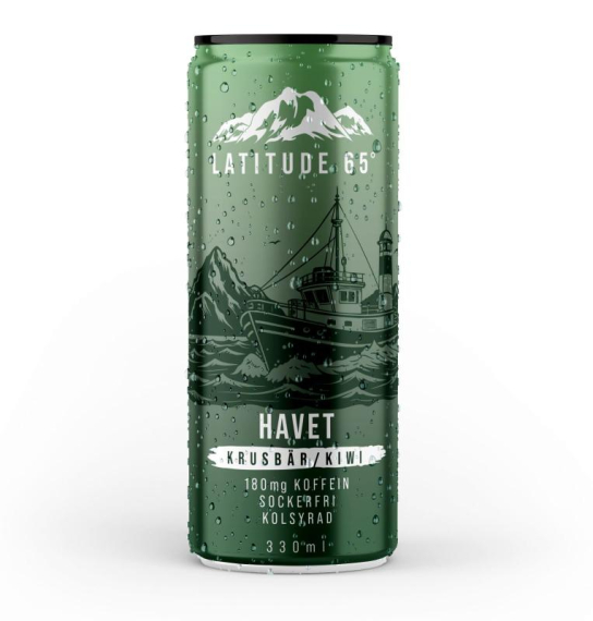 Latitude 65, 330ml - Havet i gruppen Outdoor / Turmat / Drikkeflasker hos Sportfiskeprylar.se (L65-Havet)