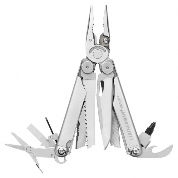 Leatherman Wave Plus i gruppen Utstyr Og Tilbehør / Multiverktøy hos Sportfiskeprylar.se (LM832524)